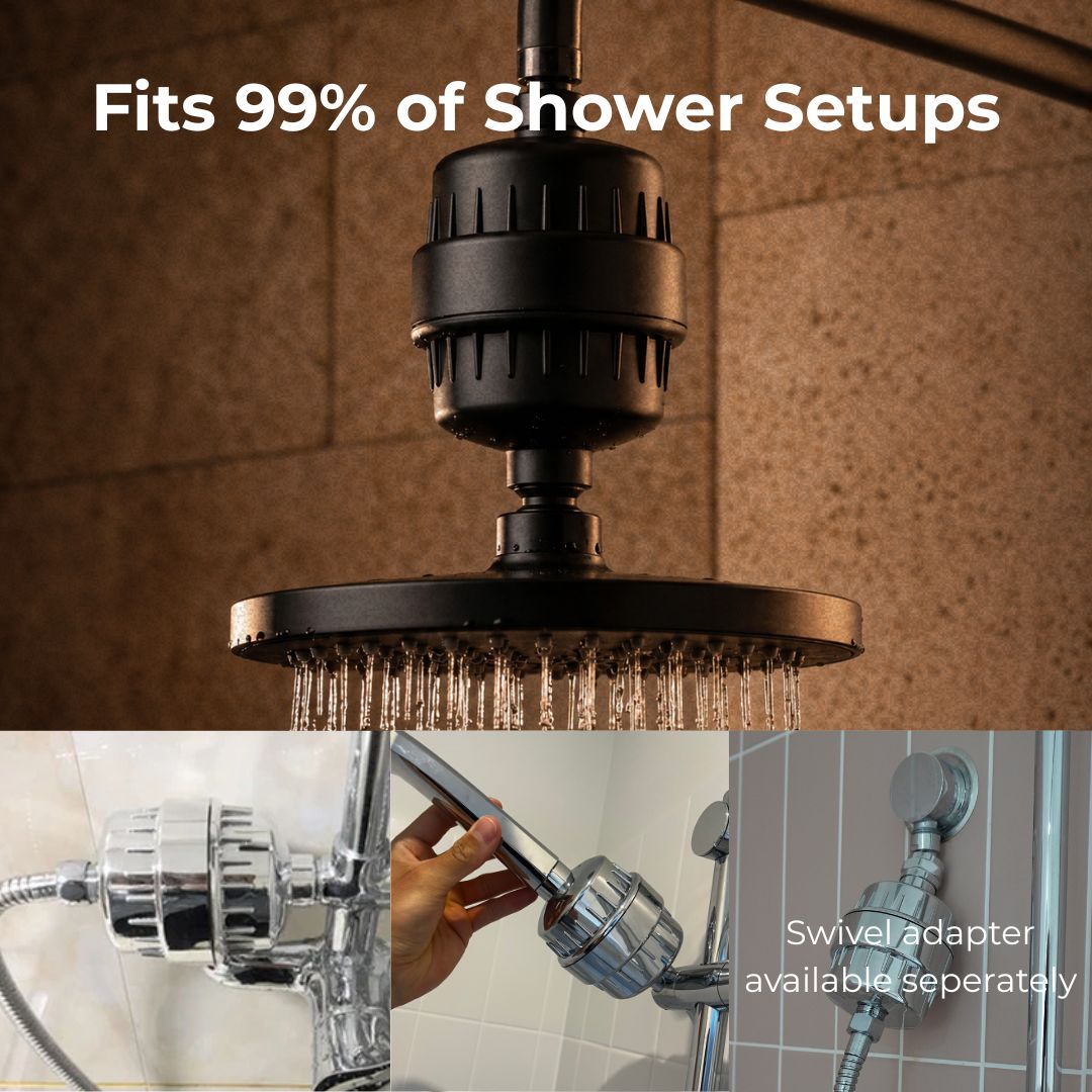 Shower Filter Kit - Black